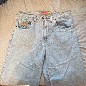 Empyre Light Wash High-Waisted Straight Leg Jeans